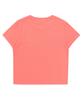 Syupeodeulai W Vintage Logo Crop T-Shirt Coral