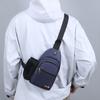 Oxford Cloth Men's Chest Bag Large Capacity Men's Shoulder Bag Portable Sports Chest Bag  Men