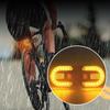 Bike Turn Signal Rear Light USB Rechargeable Wireless Back LED Scooter Tail Light Wireless Warning Taillight Cycling Accessories