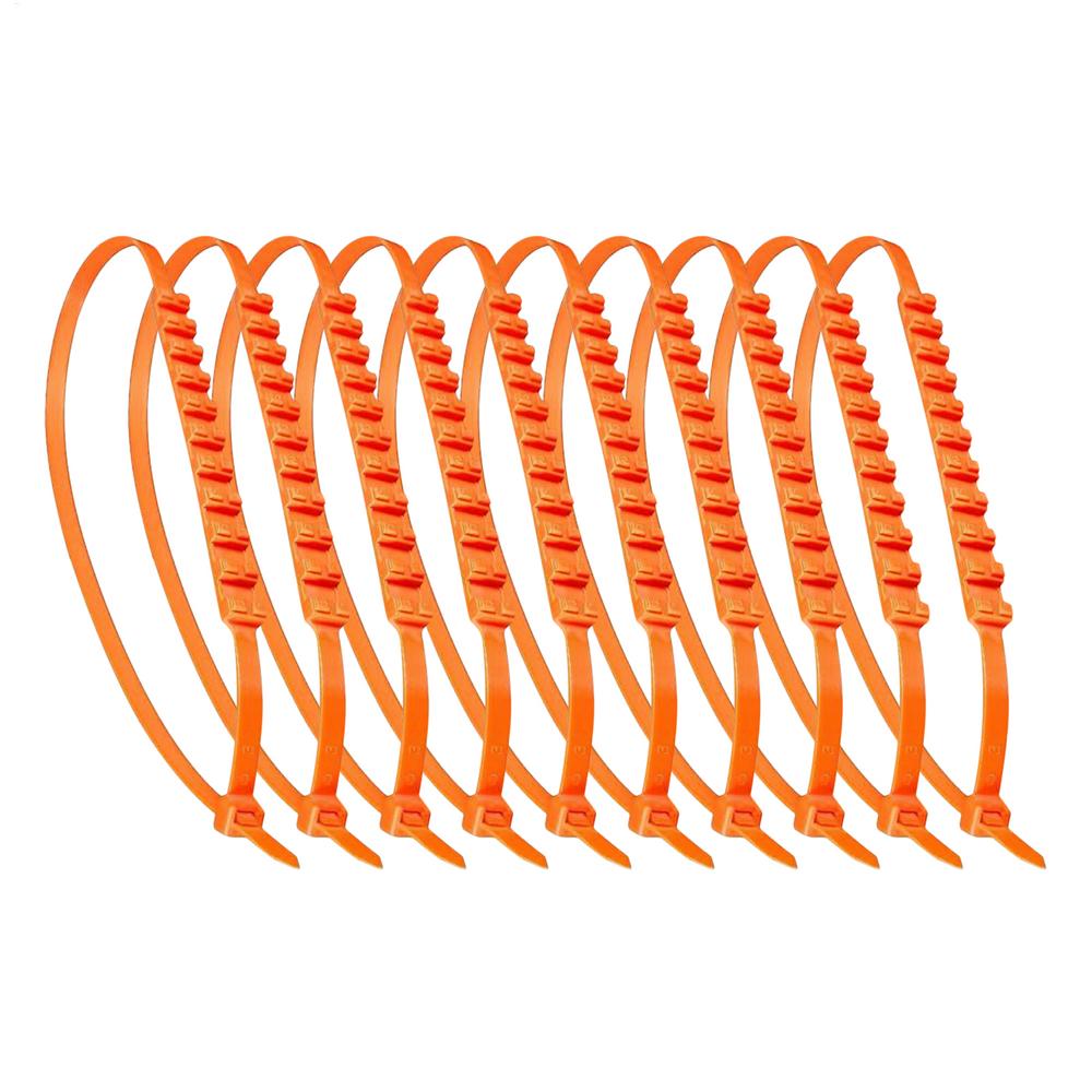 

10pcs winter Snow Chains for Cars Outdoor Tire Chains for Motorcycles Trucks Emergency Anti-Skid Tyre Chains Auto Accessories