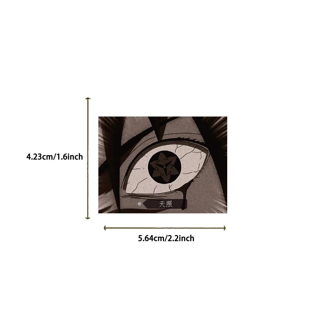 50pcs Naruto Ultimate Art Graffiti Stickers Waterproof Diy Decals For Laptop Phone Ipad Thermos Scooters Helmet Luggage Decor
