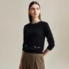 Zhaojun Women's Colorblock Cable Knit Cashmere Sweater