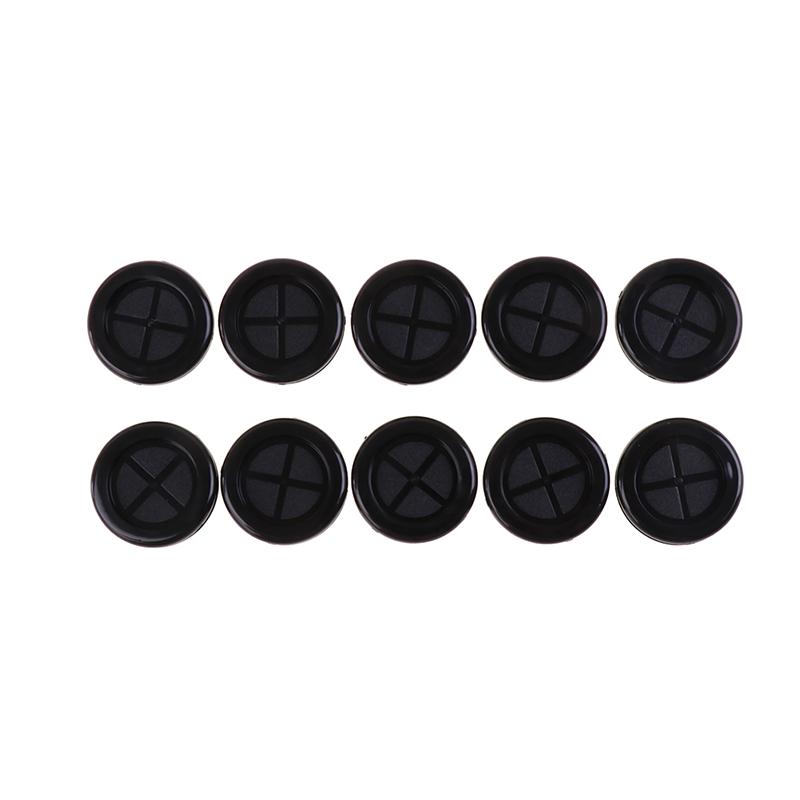 10 buc garnituri de etanșare din cauciuc pentru jaluzele, dop de sârmă, față-verso