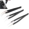 Straight/Curved Tip Ceramic Tweezers Anti-Static Industrial Tweezers  Clamping Tool