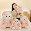 Dress Bunny Floral Plush Toys Stuffed Dolls Decoration Children Birthday Gifts