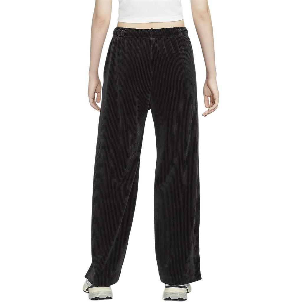 Nike Sportovní oblečení Manšestr Měkké Pohodlné Pletené Joggers Dámské Joggers Černé HQ1579-010