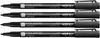 Foliopis Rystor Marker For Records Black M Box Of 12 Pieces