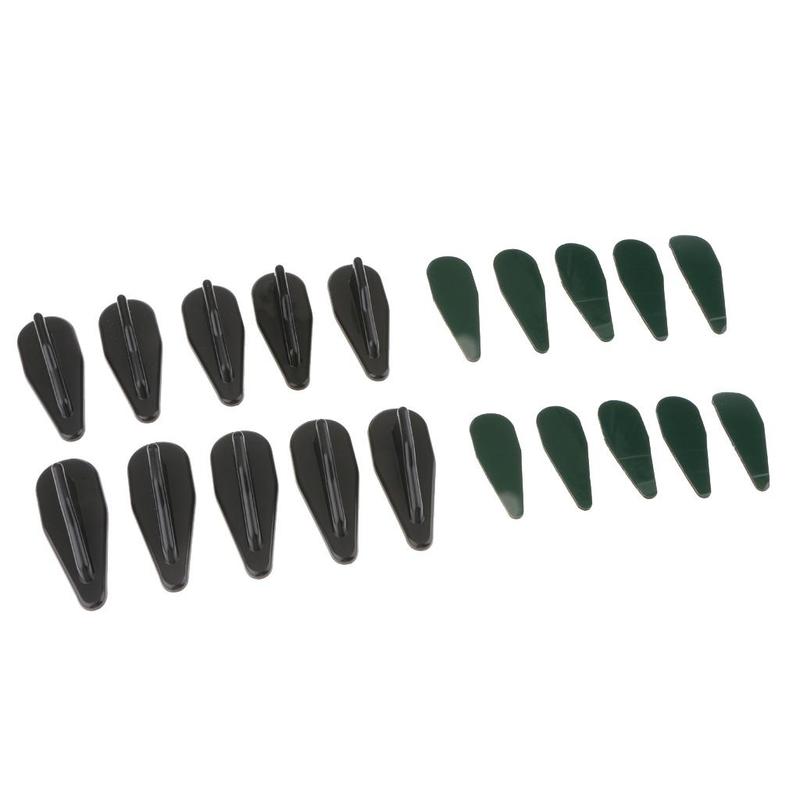 10x Shark Car Shark Fin Roof Rod Antenna Base Base Universal Broadcast