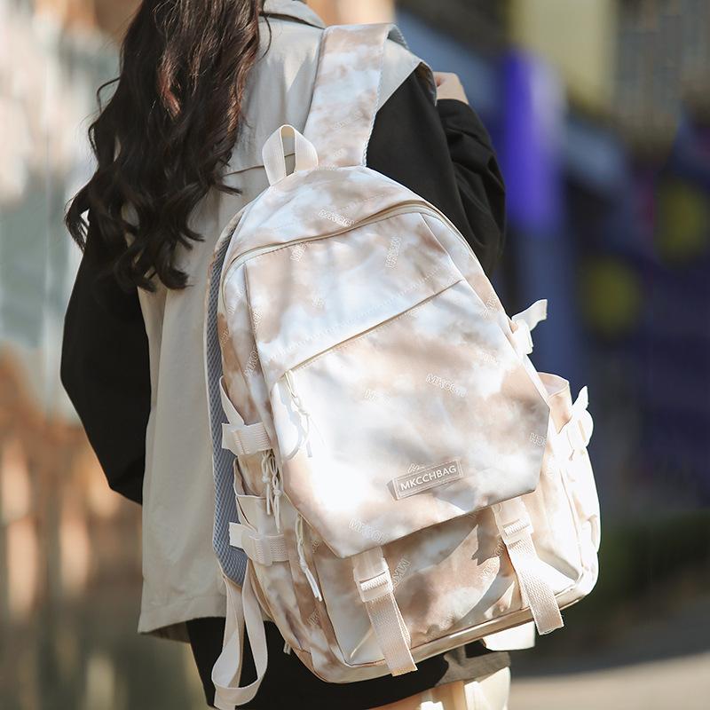 Children's School Bag Elementary School Girl Junior High School Student Printed Backpack High School Student College Student Fashion Backpack