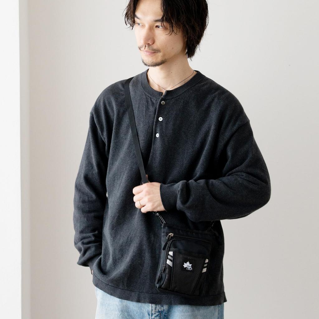 Logo Spark Scissor Bag, Shoulder Bag, Reflective, 3-Way Sacoche, Navy