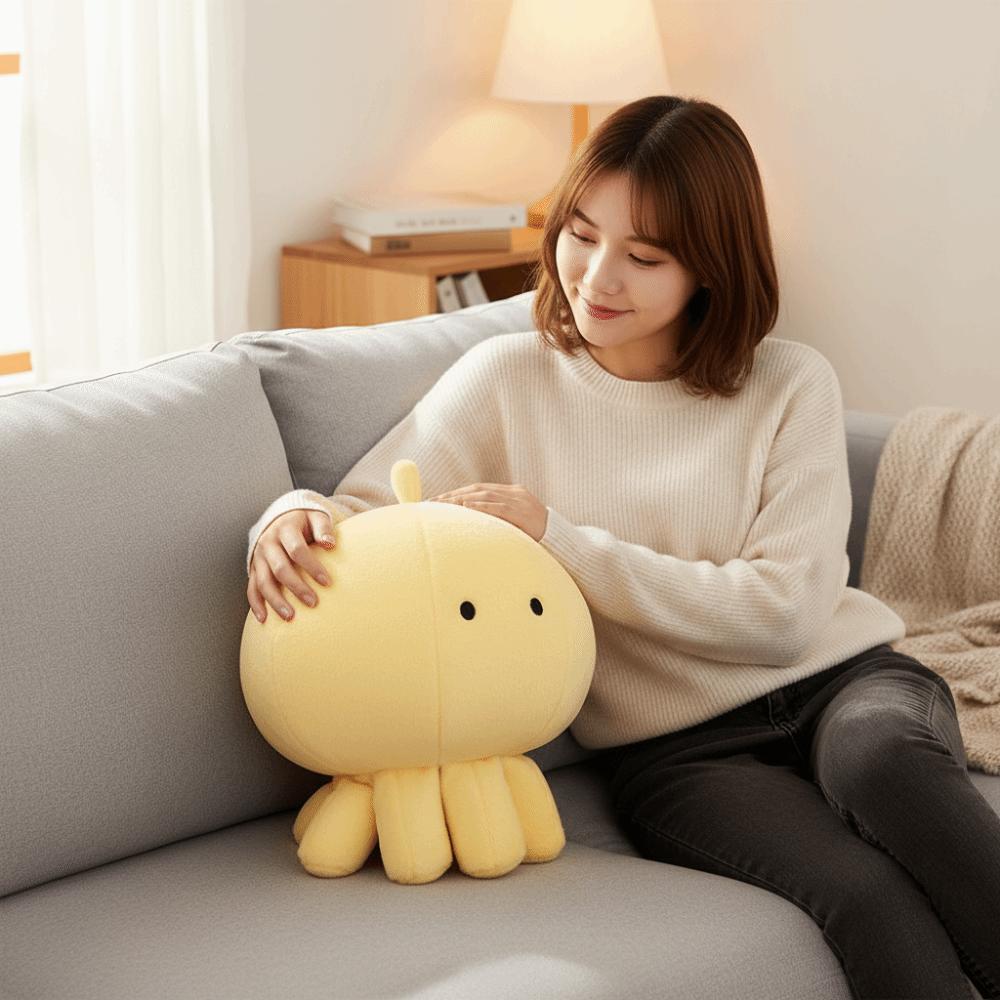 Home Decoration Stuffed Octopus Doll Bedroom Sofa Octopus Throw Pillows Birthday Gift