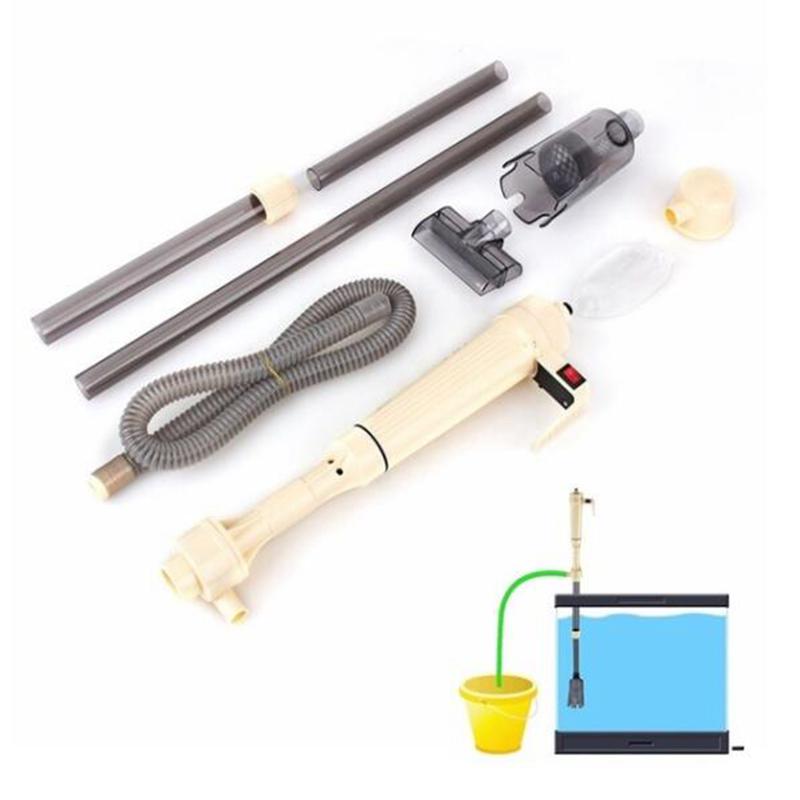 Buy New Aquarium Fish Tank Electric Gravel Cleaner Filter Siphon Vacuum