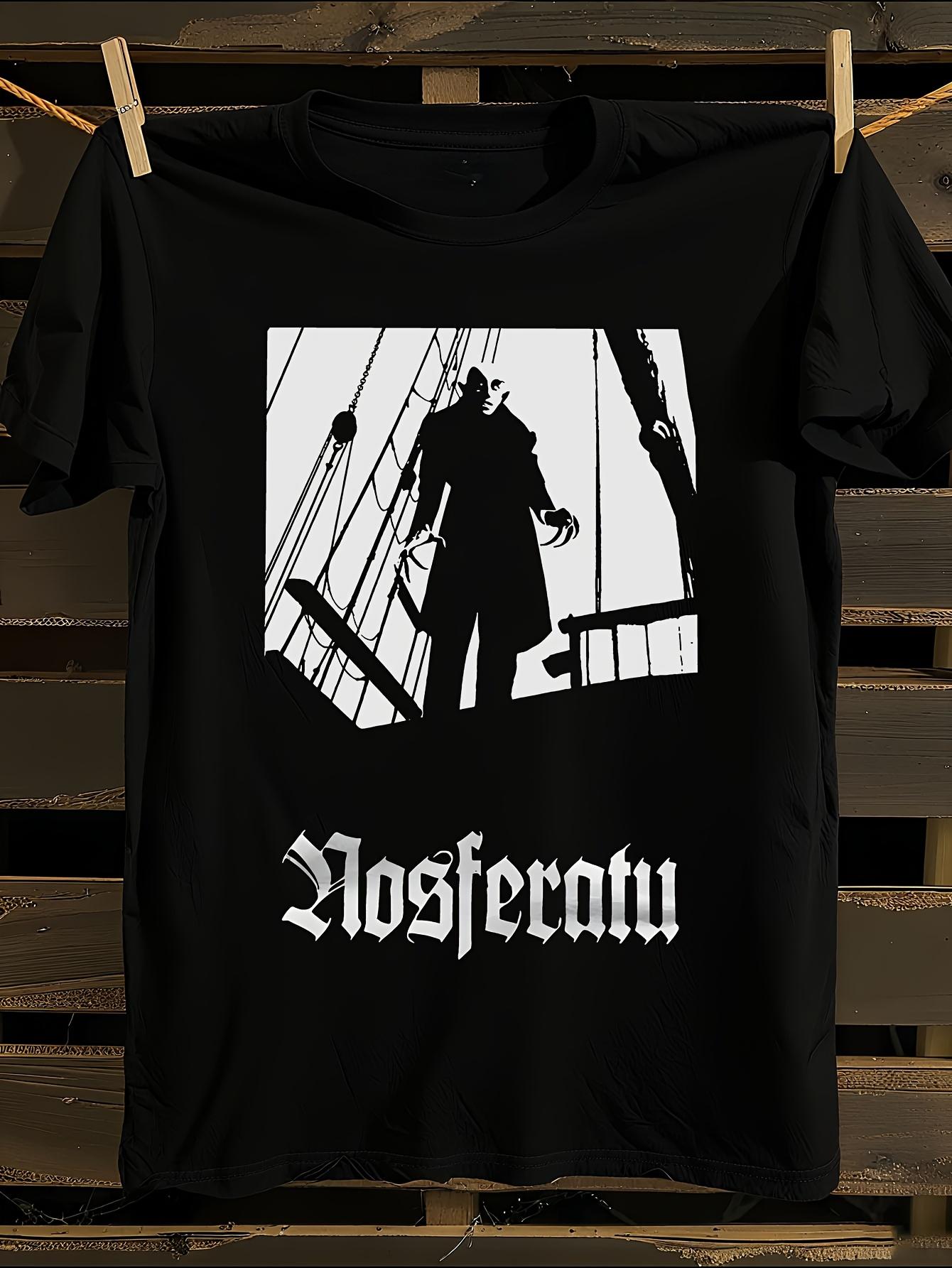 Nosferatu Vampire Gothic Horror Graphic T-Shirt L