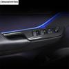 Armrest Window Glass Lift Button Panel Switch Frame Decoration Cover Trim For Toyota C-HR CHR 2016 -  Accessiories Interior