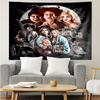 Halloween Horror Witch Quick-Dry Tapestry Hanging for Bedroom,Livingroom, Playroom,Decor Art Room Wall Tapestry Holiday and Birthday Gifts