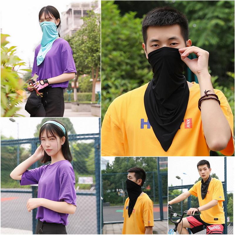 Multifunctional Face Bandana Headwear Balaclavas Sun UV Protection Face Cover Neck Gaiter Windproof Scarf Sunscreen Mask Snood Breathable Magic Tube