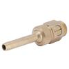 Male Thread Brass Fountain Nozzle Adjustable Direction Jet Water Spray Head with Valve