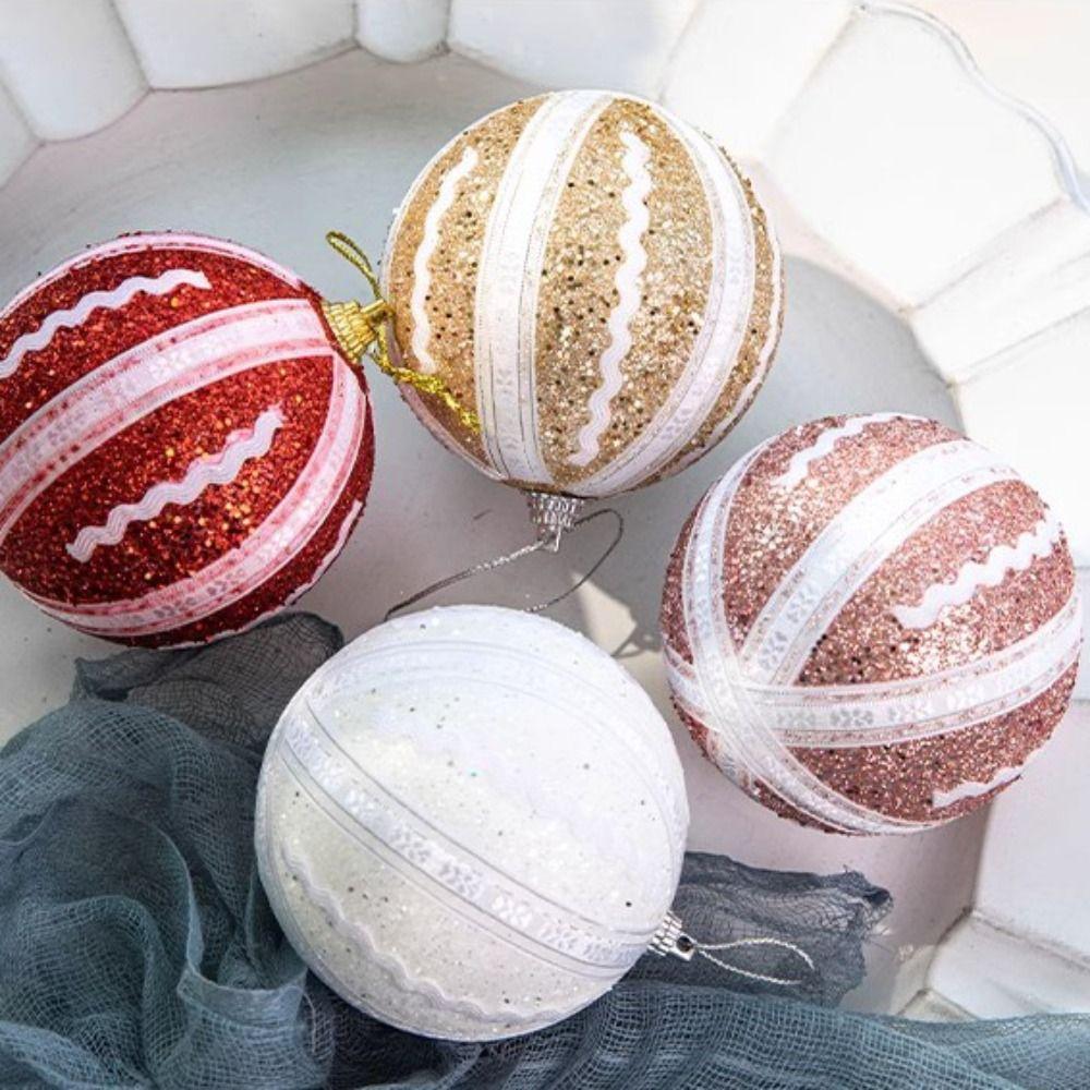 Creative Christmas Decorative Ball Delicate Hanging Ornament Christmas Tree Pendant  Office