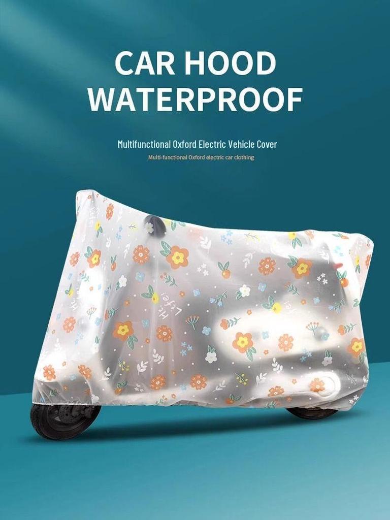 Electric Vehicle & Bicycle Waterproof Dustproof Rain Cover