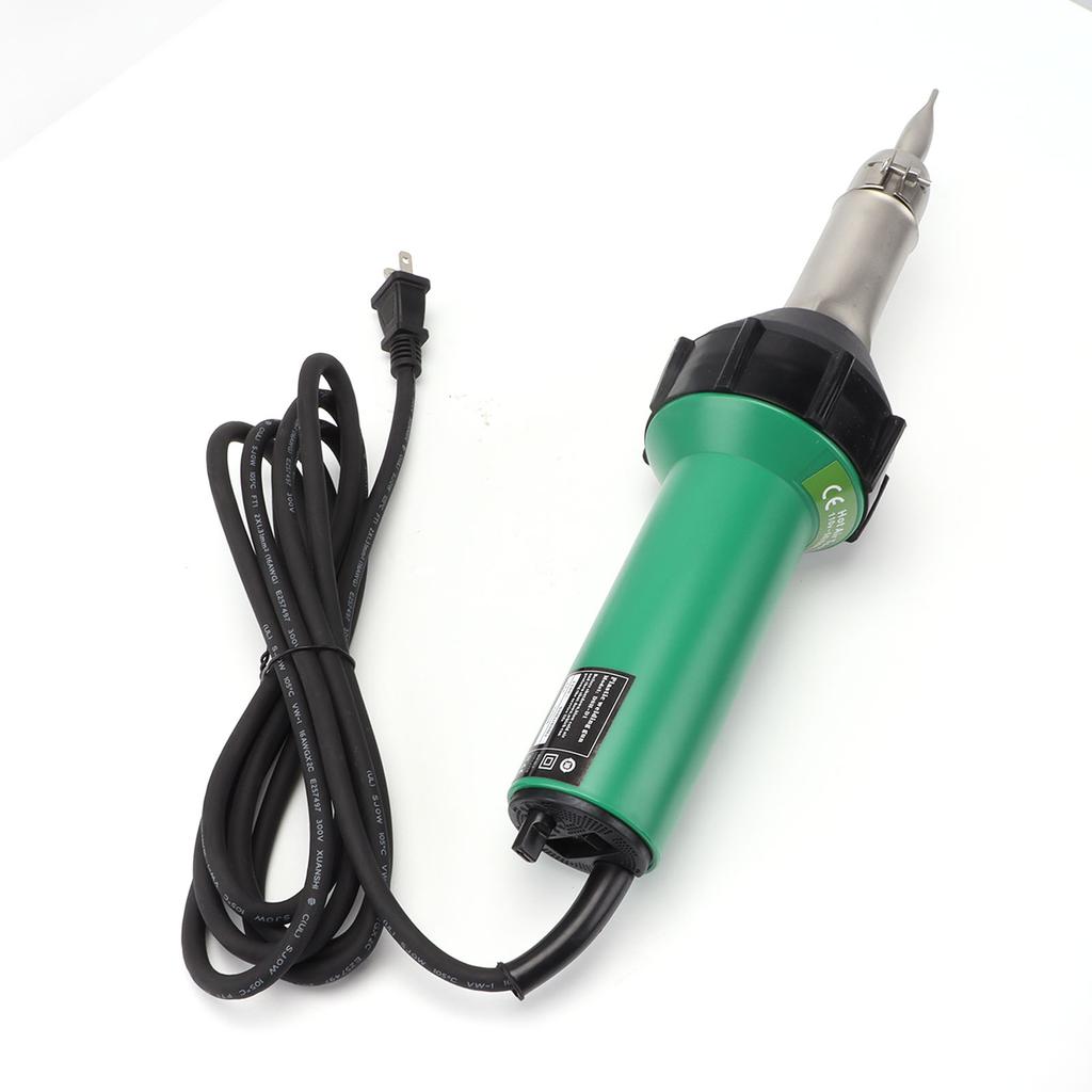 1600W Plastic Welder Kit with Multiple Nozzles Hot Air Plastic Welding Gun for PVC Flooring PP Plate