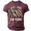 Men's Casual Round Neck Short Sleeve T-Shirt