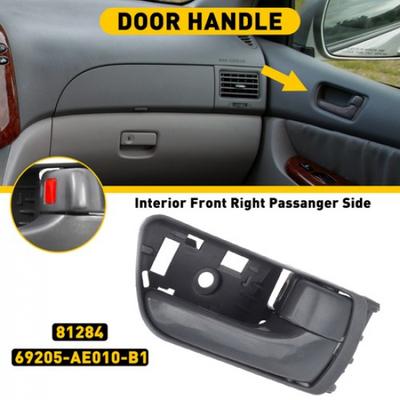 For 2004-2010 Toyota Car Sienna Interior Door Handle Front Passenger Side Gray