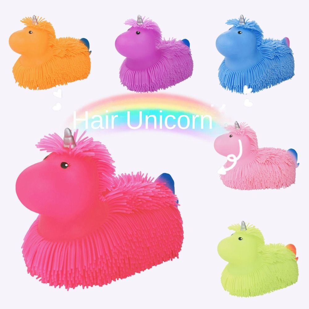 New Anxiety Aid Sensory Toys Cute Rabbit Stress Relief Toys PVC Dog Decompression Toy Children's