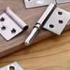 Stainless Steel Welded Hinge Thickened Heavy Duty Iron Hinge Industrial Detachable Bathroom Door Shaft Furniture Hardware
