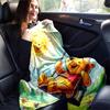 1pc Winnie The Pooh Printing Blanket - Soft, All-Season Throw for Office Blanket,  | Personalized Gift with Adorable Cartoon Design