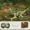 Controle remoto elétrico Velociraptor Tyrannosaurus Rex simulação som emissor de brinquedo de dinossauro de controle remoto