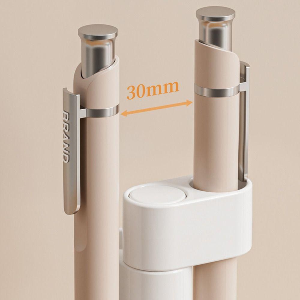 2Pcs Funny Rotating Toothbrush Holder 4 Holes Pencil Display Rack  Office/School Supplies