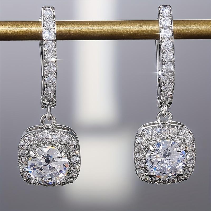 Trendy Zircon Rhinestone Geometric Ear Cuff