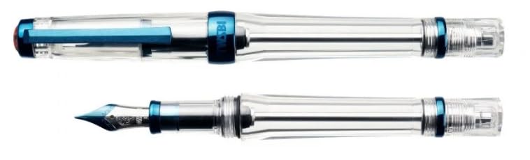 TWSBI Vacuum 700R Fountain Pen, Kyanite Blue, Extra Fine Nib, EF, TW102006