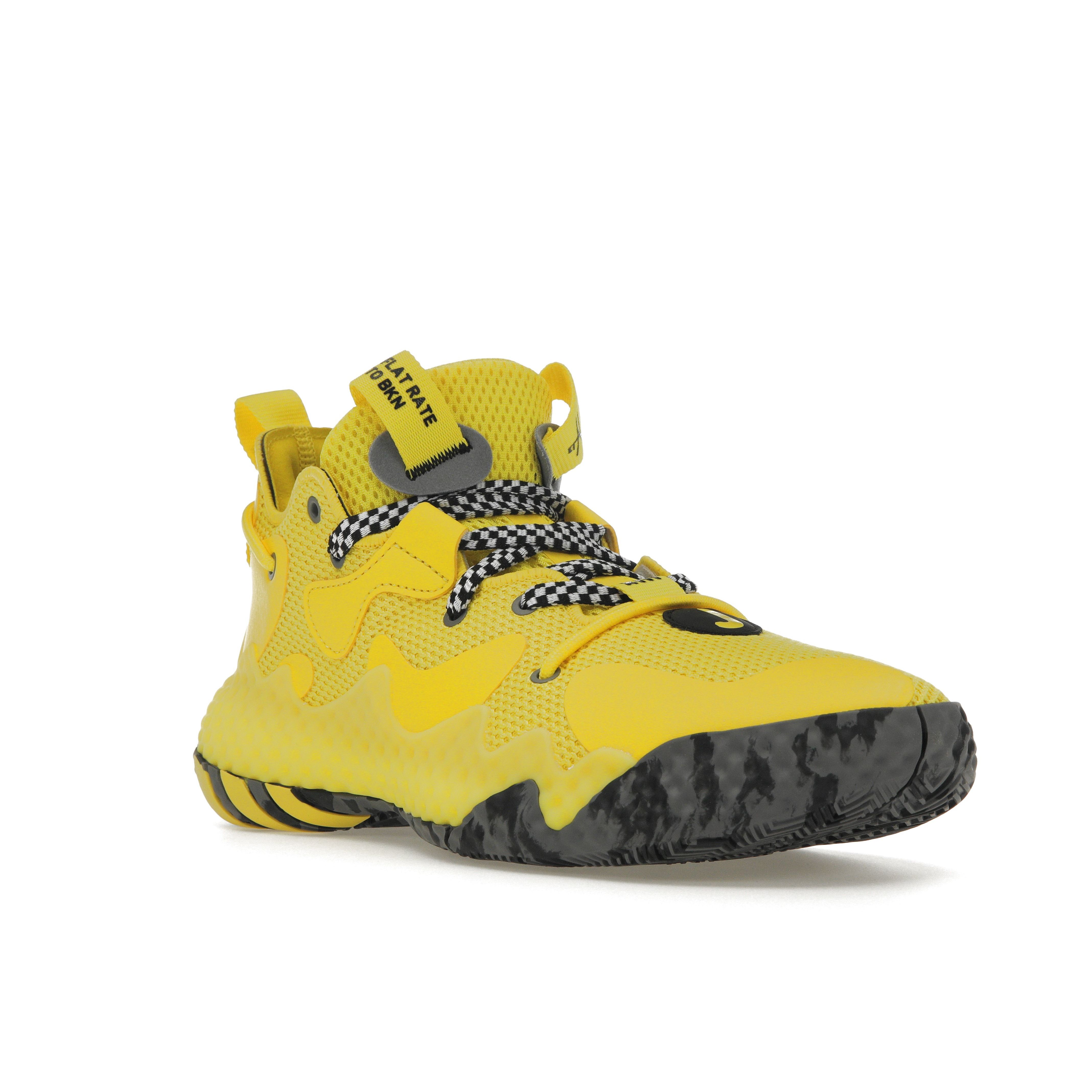 Адидас Харден Том. Мужские кроссовки 6 Taxi Yellow Impact-Yellow Core-Black GV9586 44⅔ — фото 2