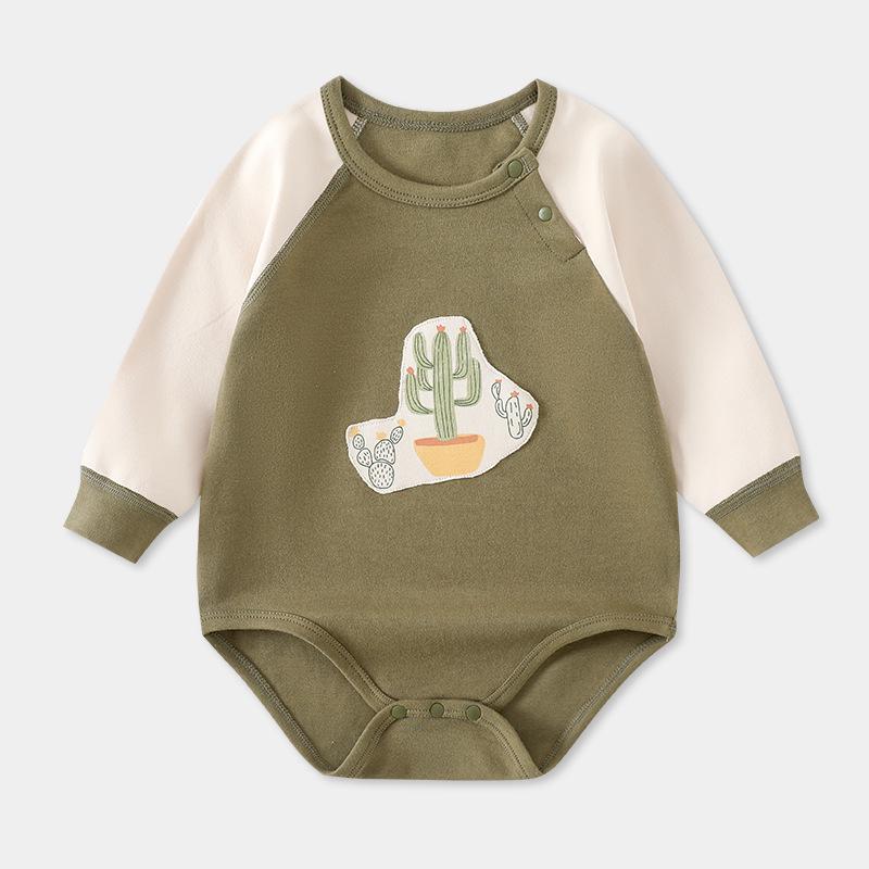 Neugeborenen Modal Baumwolle Baby Body - Frühling/Herbst Homewear & Klimaanzug