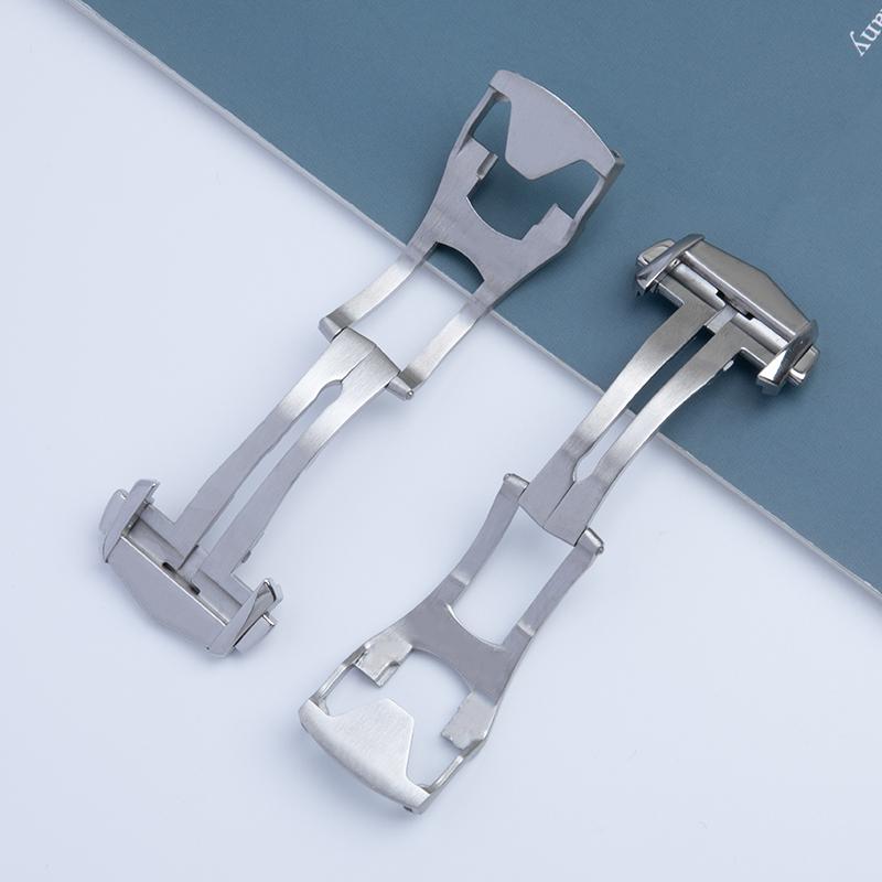 Calitate periată Spike 316L 18mm 20mm Închidere din oțel inoxidabil pentru Omg Omega Rubbe Curea de ceas din piele Cataramă