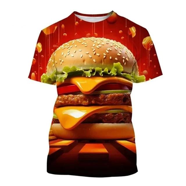 Summer Fashion The Hamburg Picture T Shirts For Men Casual 3D Print Tees Hip Hop Personality Round Neck Short Sleeve Tops