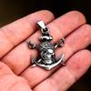 BEIER 2023 New Creative Design Stainless Steel Pirate Pendant  Anchor Necklace For Men Viking Movie Jewelry Wholesale