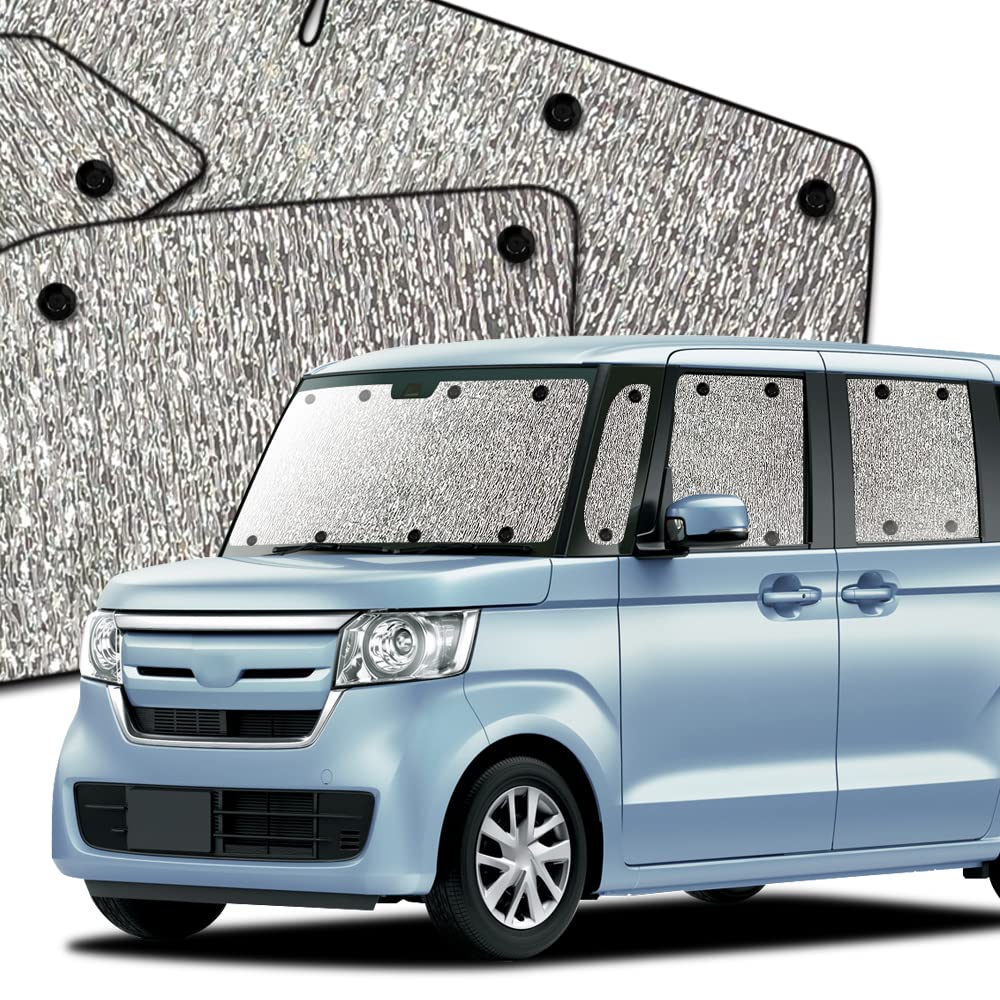 Hobby Craftsman Seamless Sunshade for and Custom Includes Car and Full Set for Car Made in Japan N-BOX N-BOX (JF3/4 Series) - Curtains, Screen,