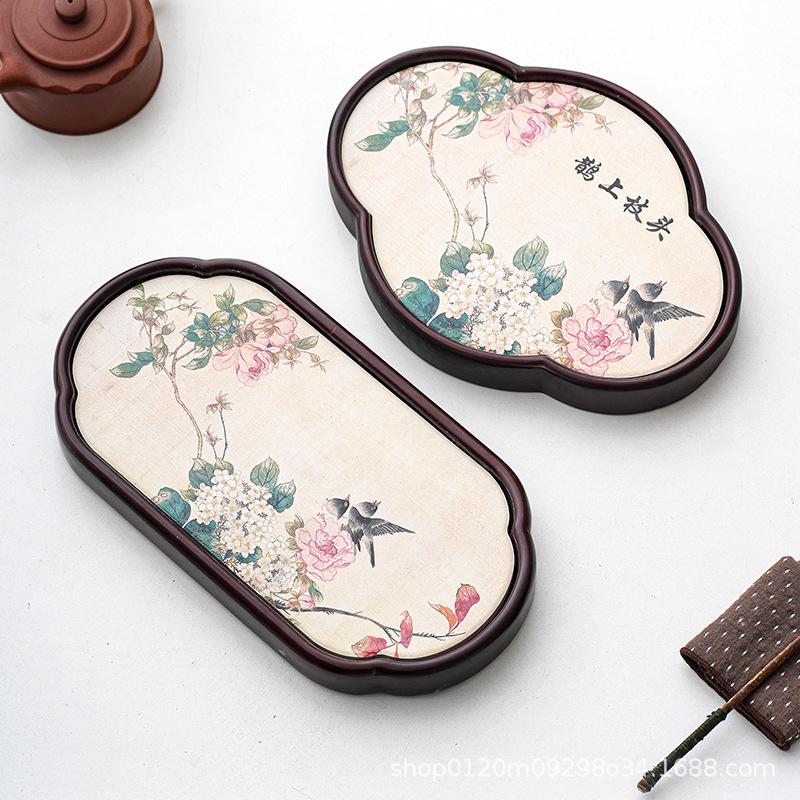 Water Absorbent Tea Tray - Small Chinese Gongfu Tea Set Accessory and Coaster for Tea Ceremony.