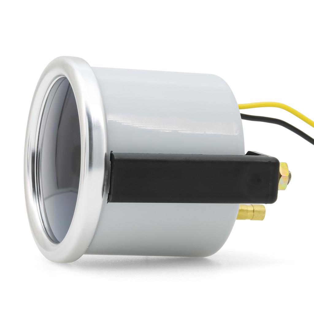 Manometru turbo cu lentilă fumurie de 3,0 bari, cu iluminare din spate cu LED alb mecanic, indicatoare automate de presiune turbo, Boost Meter 52 mm, universal