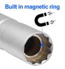 Socket Wrench Magnetic 12 Angle Repairing Removal Tool Thin Wall 3/8" Drive Sockets for 14/16mm Spark Plug