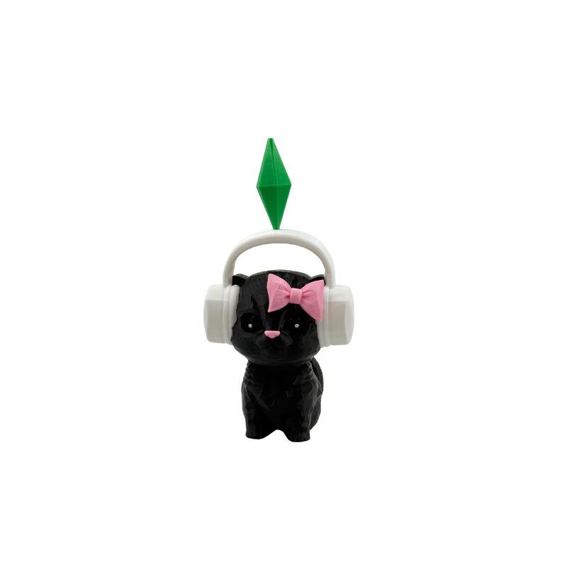 Wobbly Dancing Cat Car Accessory The Sims Cat Figurine Creative Dashboard Decor for Car Interior Desk Office Gift Cute Ornament