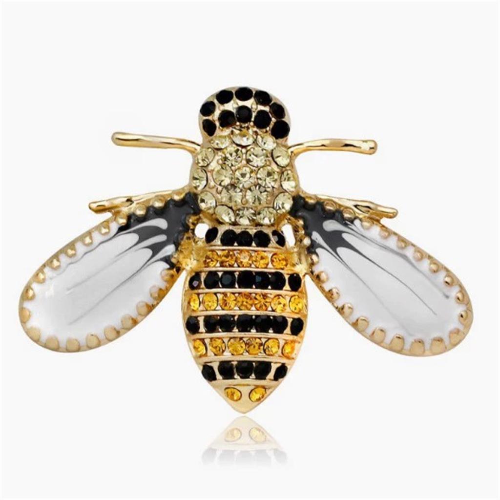 1Pc Retro Exquisite Bee Brooch Charm Unique Pin Creative Luxury Jewelry Accessories Party Birthday Gift Souvenir Wholesale 2026