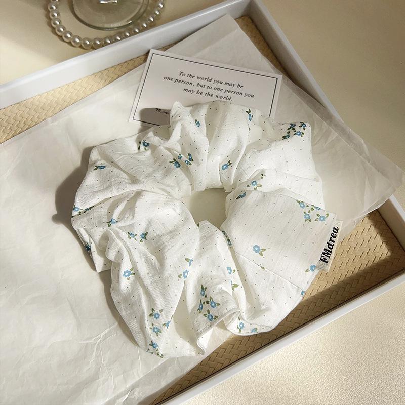 

Mori-kei Floral Lace Hair Tie: Sweet, Girly, Princess-Style Ponytail Accessory