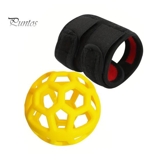 

Мяч для тренировки замаха в гольфе Умный мяч Тренировочное оборудование для гольфа Тренировочный мяч для замаха для мужчин и женщин начинающих жёлтый