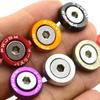 10Pcs M6 Car Modified Fasteners Fender Washer JDM Screw Gasket  Aluminum Mudguard Bumper Engine Concave Screws Car Accessories