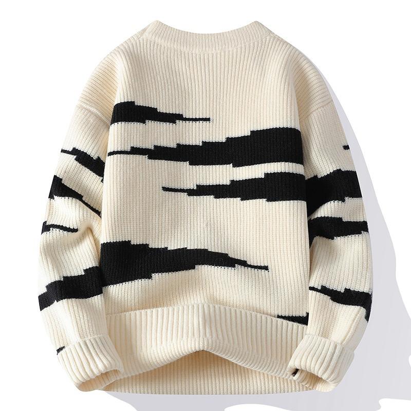Hot Sale, Autumn and Winter New Casual Crew Neck Sweater Bottom Knitted Sweater Large Size Loose Sweater