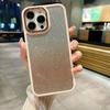 Placcatura Cornice Obiettivo Fotocamera Cover Posteriore Glitter Gradiente Per Iphone 14 Pro Max Plus 11 12 13 Pro Max Custodia Bumper Antiurto