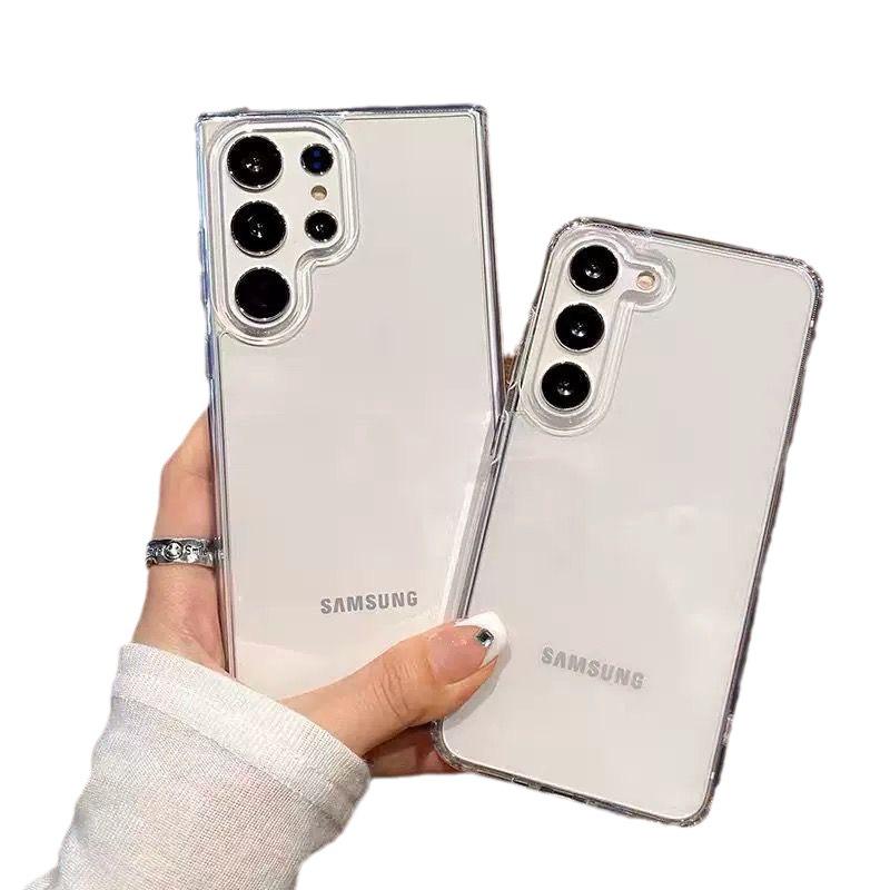 Samsung S25 Space pouzdro pro S24 Ultra - Nárazuvzdorný akrylový TPU ochranný kryt